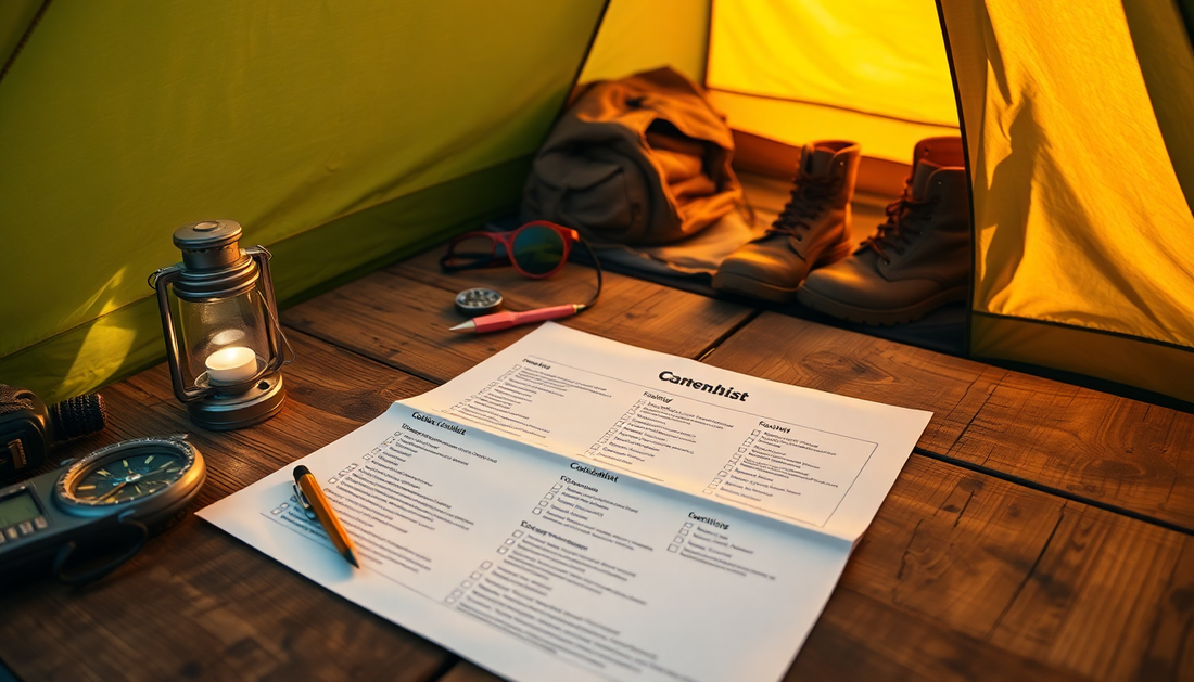 The Ultimate Camping Checklist (Don't Forget These!)