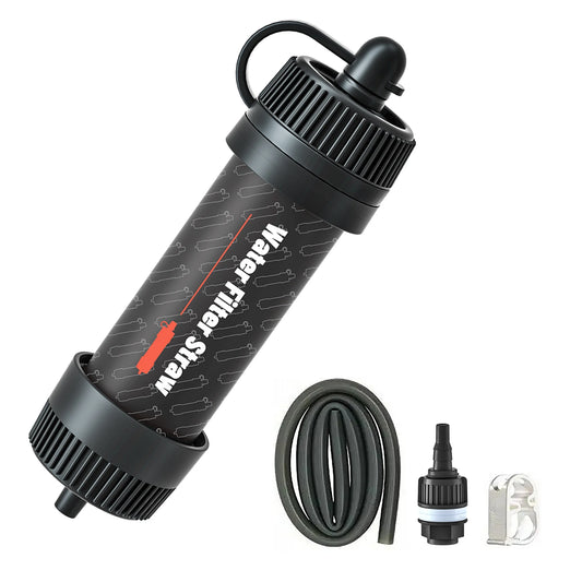 Outdoor Water Filter Straw – Essential Survival Gear for Adventurers