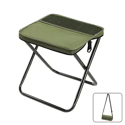 Foldable Backpack Stool – Portable Camping Chair for Outdoor Adventures
