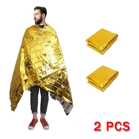 Outdoor Survival Emergency Blanket – Essential Gear for Adventure and Safety