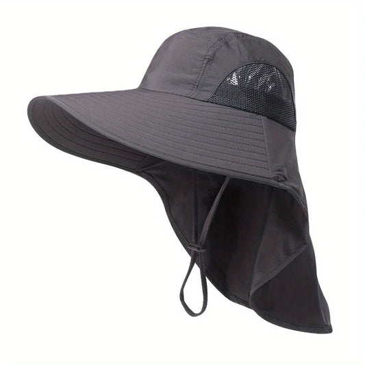 Men's Wide-Brimmed Sun Hat – Perfect for Outdoor Adventures