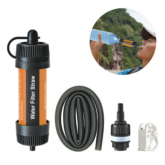 Outdoor Water Filter Straw – Essential Survival Gear for Adventurers