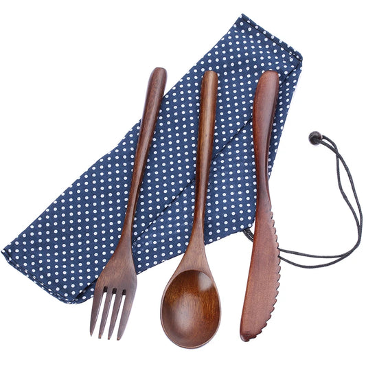 Eco-Friendly Bamboo Cutlery Set – Sustainable Dining Essentials