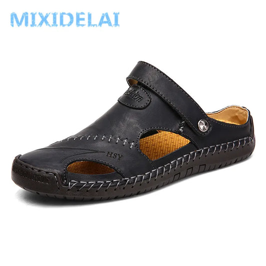 Summer Sandals for Men – Classic Roman Leather Sandals 2024