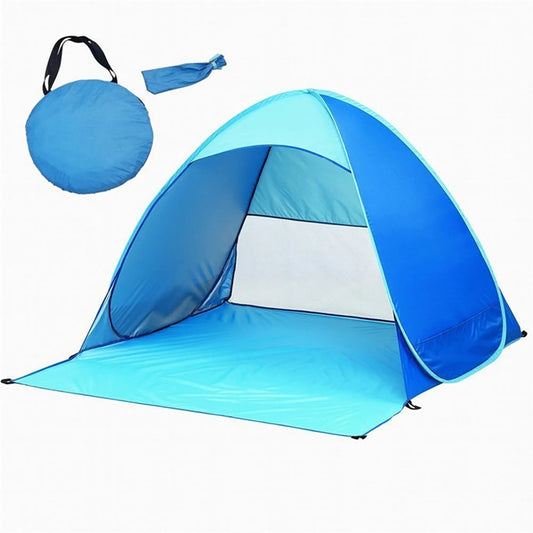 Quick Automatic Beach Tent – Portable Sun Shelter for Outdoor Adventures