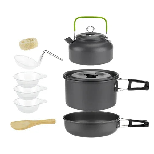 Versatile Camping Cookware Set for Outdoor Enthusiasts
