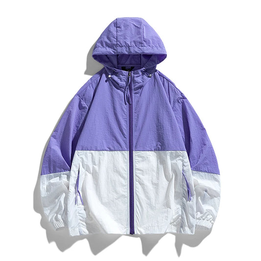 Men’s Thin Summer Waterproof Jacket – Perfect for Outdoor Adventures