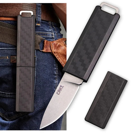 2425 Mini Pocket Survival Knife – Compact EDC Tool for Outdoor Adventures