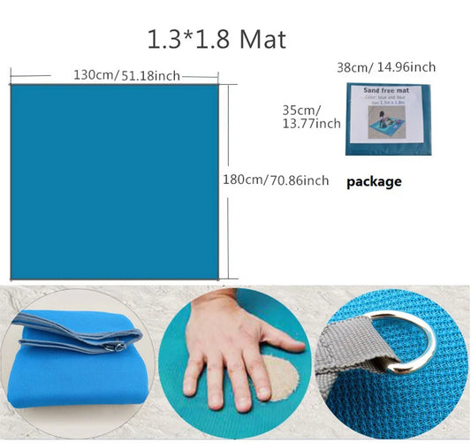 Lohascamping Large Sand-Free Beach Mat – Perfect for Outdoor Adventures