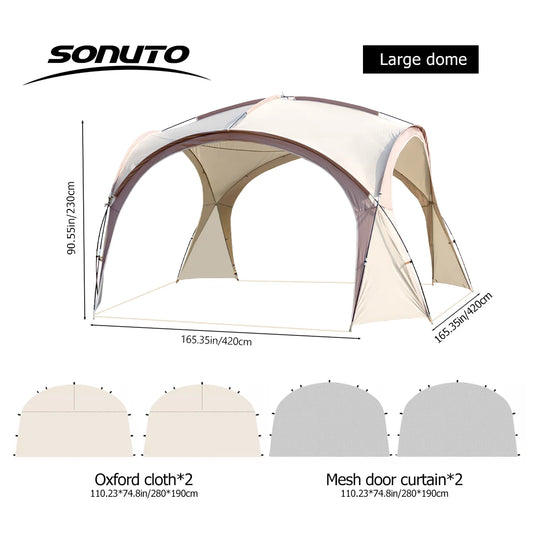 Sonuto Dome Canopy Tent – Spacious Outdoor Shelter for All Adventures