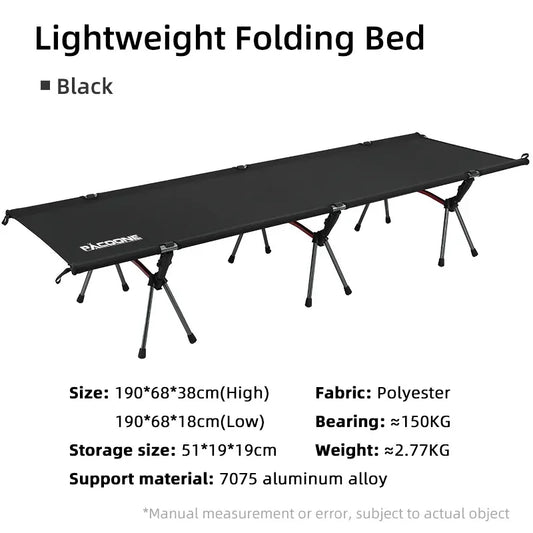 Portable and Comfortable Camping Cot – Perfect for Outdoor Adventures