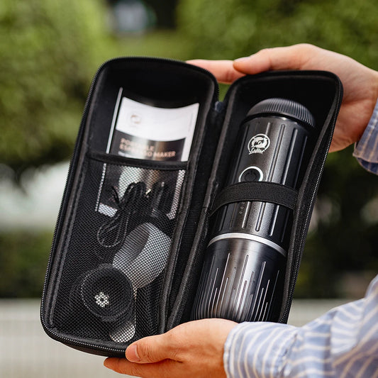 iCafilas 2in1 Espresso Machine – Portable Coffee Maker for Adventures