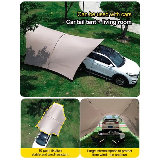 8-10 Person Camping Sun Shade Canopy – Ultimate Outdoor Shelter
