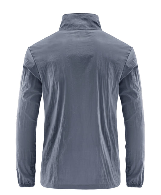 Summer Men's Ultralight Windbreaker – Sun Protection &amp; Water Resistant
