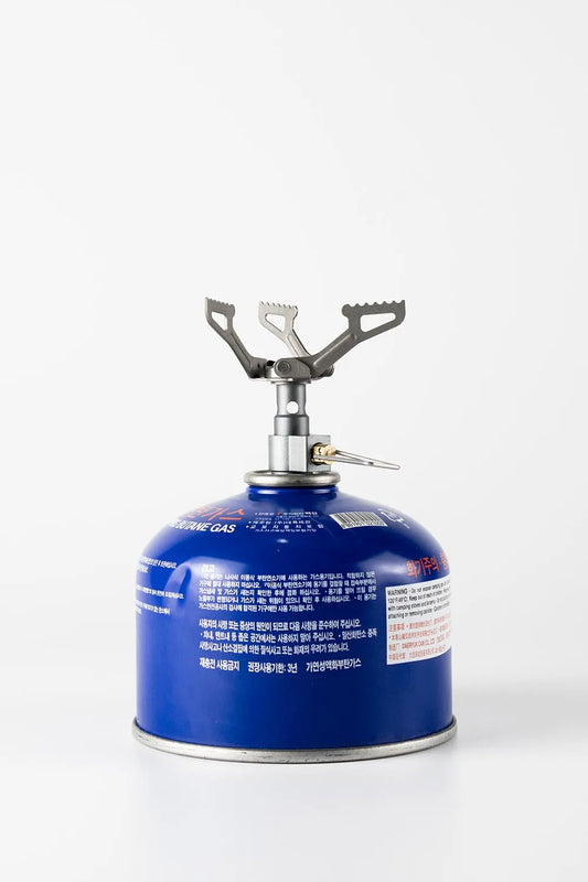 BRS-3000T Titanium Mini Camping Gas Burner – Compact and Lightweight Stove for Outdoor Enthusiasts