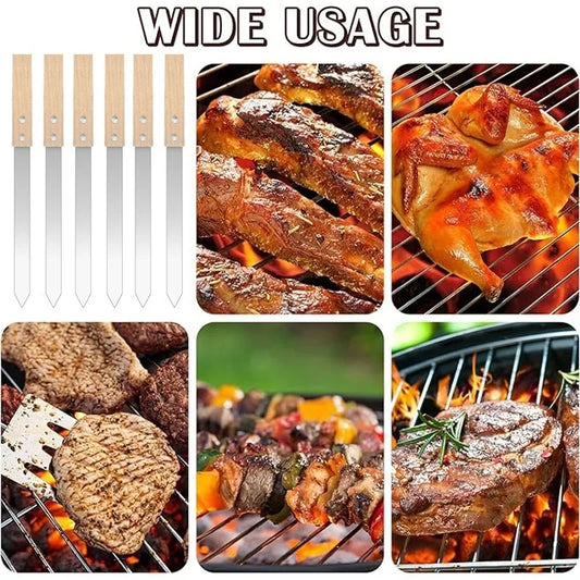 Kabab Koobideh Skewers – Premium Stainless Steel BBQ Tools