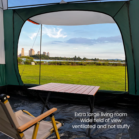 Spacious and Durable 10 Person Camping Tent for Family Adventures