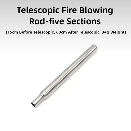 Portable Outdoor Cooking Blow Fire Tube – Essential Survival Tool