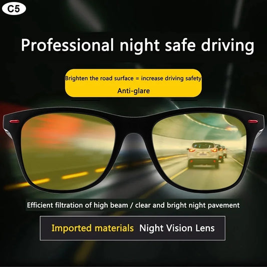 Enhance Your Vision with Night Vision Polarized Sunglasses