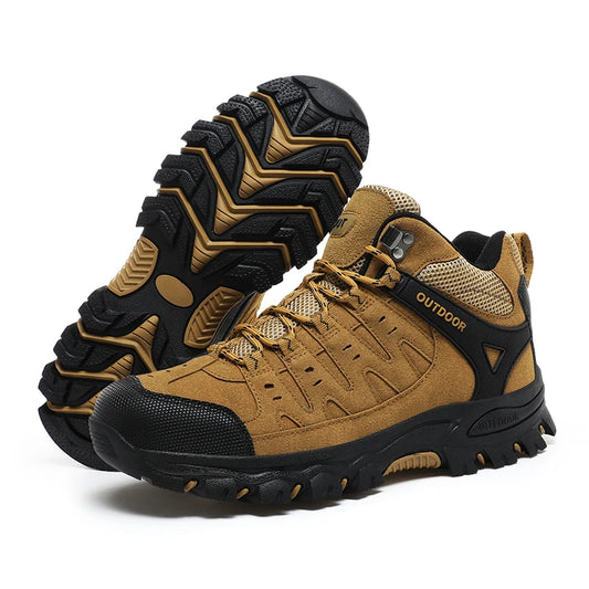Men Hiking Shoes: Unisex Outdoor Climbing Sneakers &amp; Sport Boots