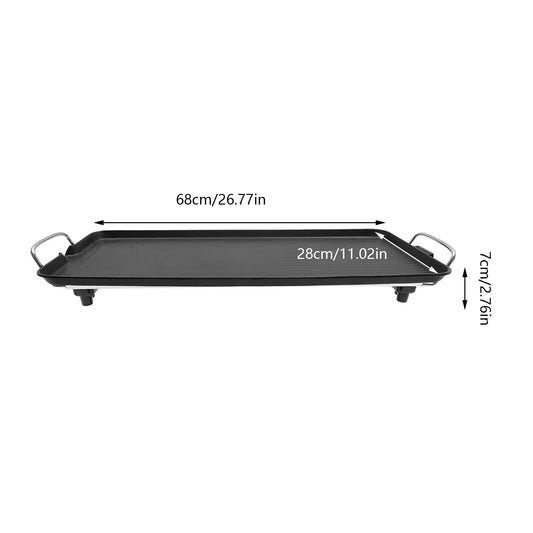 Smokeless Outdoor Electric BBQ Grill – Portable Tabletop Barbecue Solution