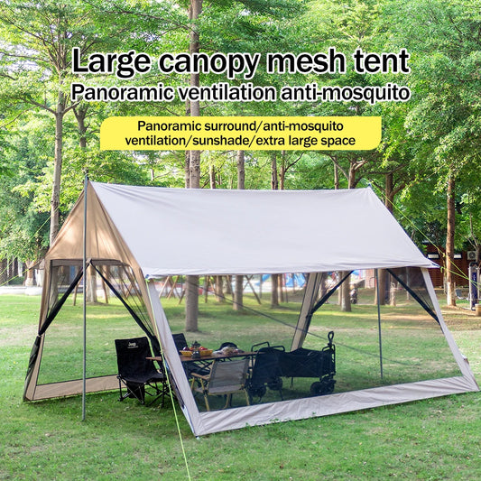 210D Outdoor Family Tent – Spacious, Portable, and Protective Shelter