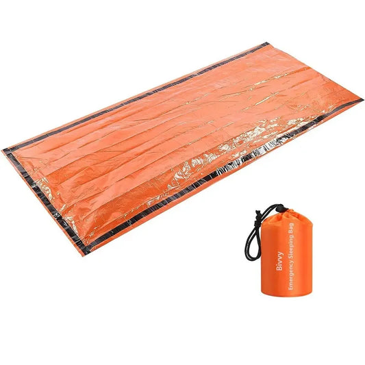 Waterproof Lightweight Thermal Emergency Sleeping Bag Bivy Sack