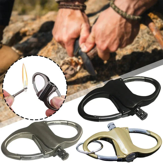 Permanent Match Lighter Keychain – Essential Outdoor Emergency Tool