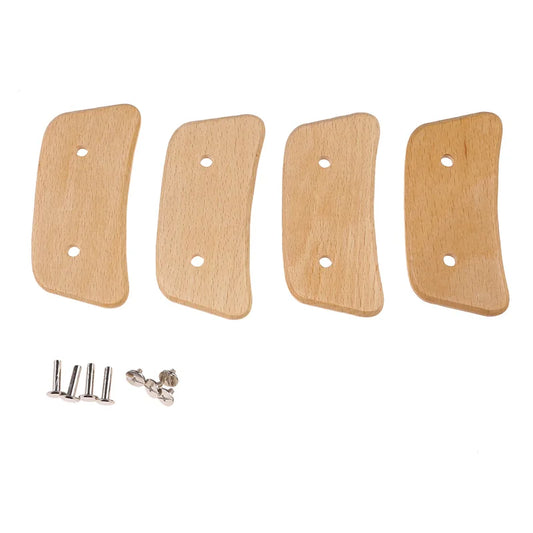 Wooden BBQ Pan Handle – Heat Resistant Insulated Grip Replacement