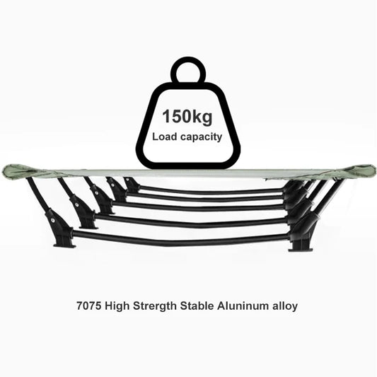 WESTTUNE Camping Cot – Ultralight and Portable Folding Bed for Outdoor Adventures