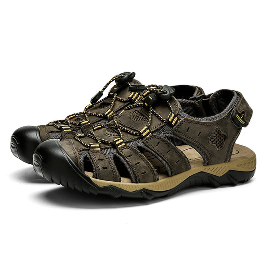 Summer Outdoor Sandals – Breathable Hiking and Aqua Sneakers for Men