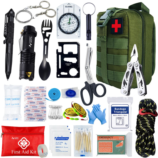 Tactical First Aid Kit – Essential Survival and Self-Defense Gear