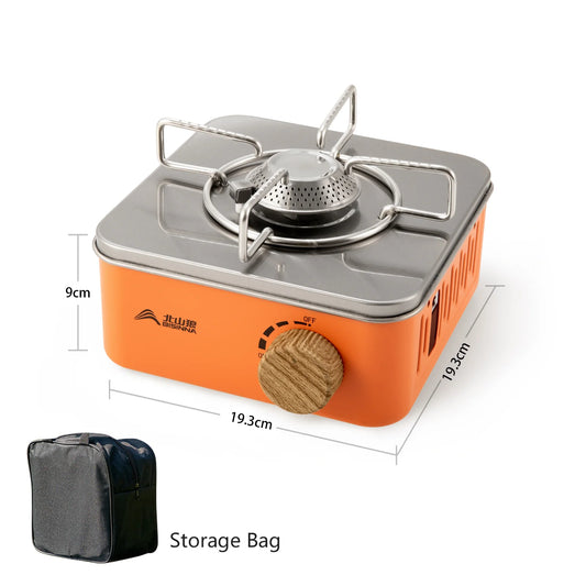 BISINNA Camping Gas Stove – Portable High Firepower Outdoor Gas Burner