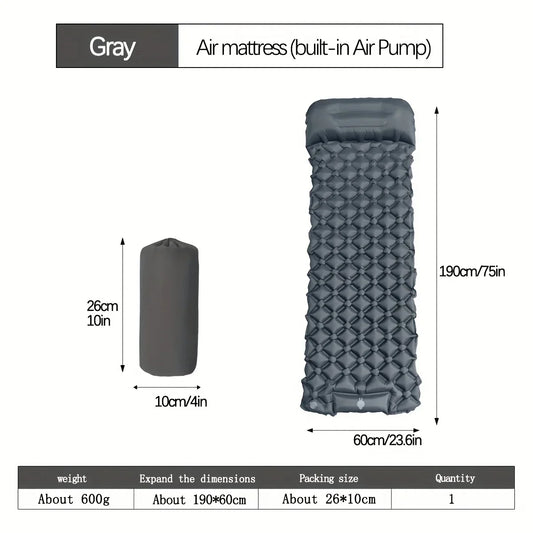Outdoor Camping Inflatable Mattress – Ultimate Comfort for Adventurers