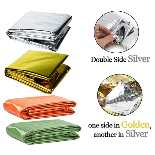 Folding Emergency Blanket – Essential Outdoor Survival Gear