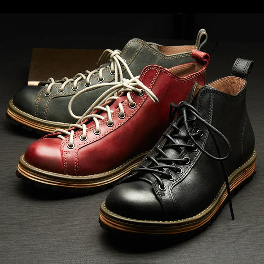 KOWM Men's Hiking Boots – Durable and Stylish Footwear for Adventurers