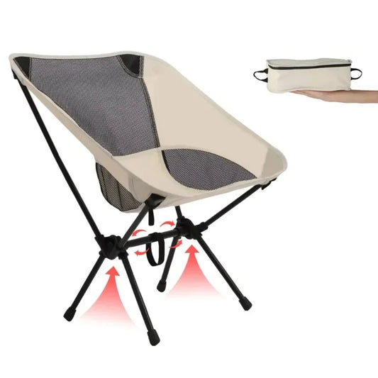 Ultralight Portable Folding Moon Chair – Ideal for Outdoor Adventures