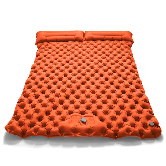 Outdoor Camping Double Inflatable Mattress – Ultralight and Extra Wide