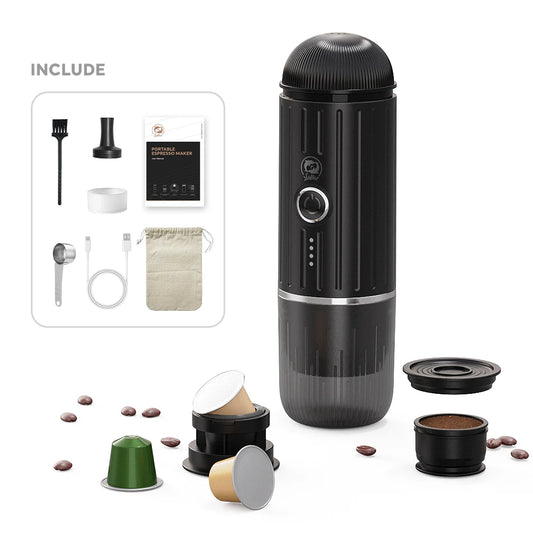 ICafilas ME2218 Mini 2-in-1 Italian Capsule Coffee Machine