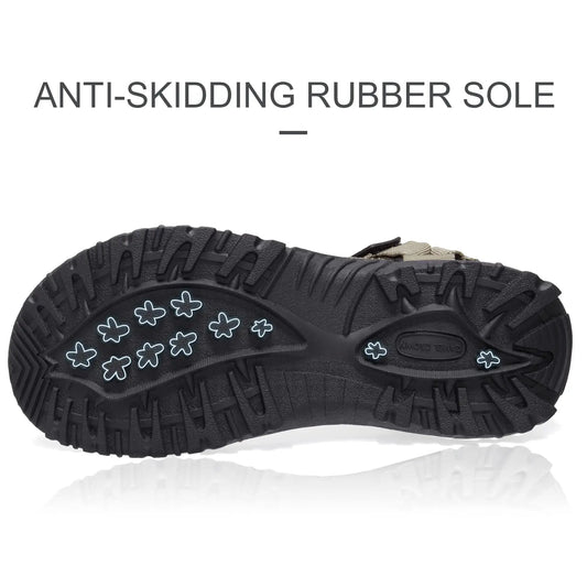 GOLDEN CAMEL Men's Hiking Sandals – Comfortable Outdoor Beach Shoes
