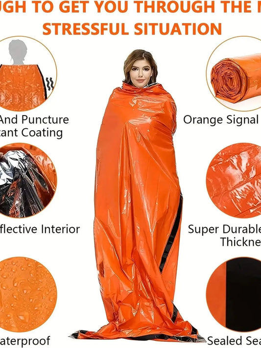 2 Person Emergency Shelter Bivy Survival Tent Kit – Essential Outdoor Gear