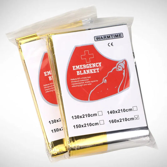 Outdoor Insulation Portable Foil Emergency Blanket – Essential Survival Gear