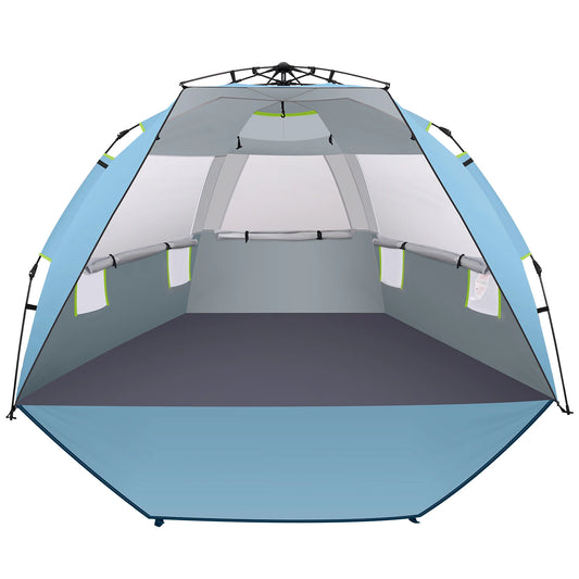 Beach Tent Sun Shelter – Portable Shade Canopy for Family Fun