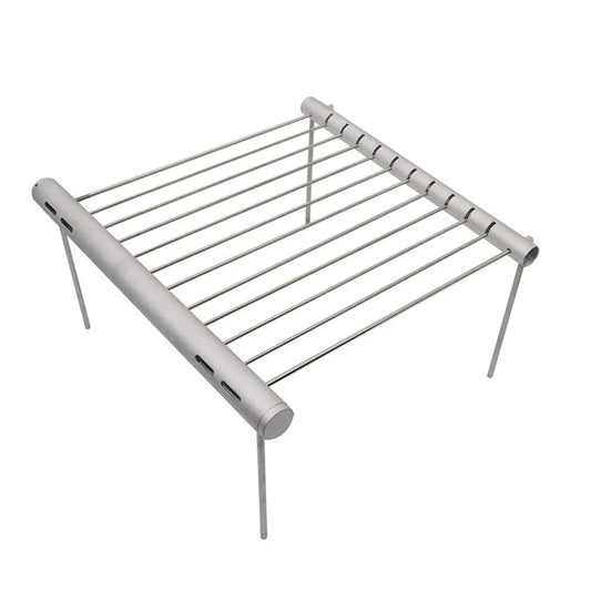 Portable Barbecue Grill – Stainless Steel Foldable Mini BBQ for Outdoor Cooking