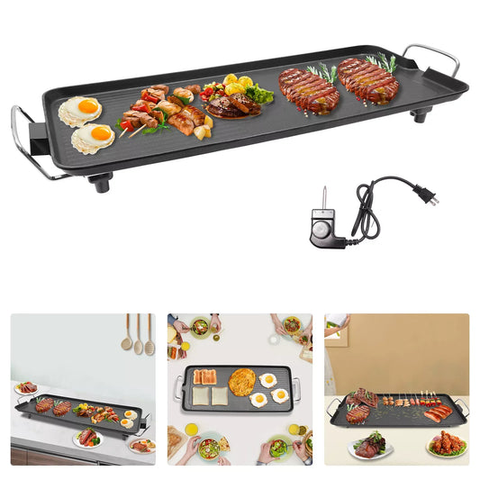 Smokeless Outdoor Electric BBQ Grill – Portable Tabletop Barbecue Solution