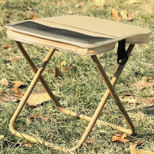 Foldable Backpack Stool – Portable Camping Chair for Outdoor Adventures