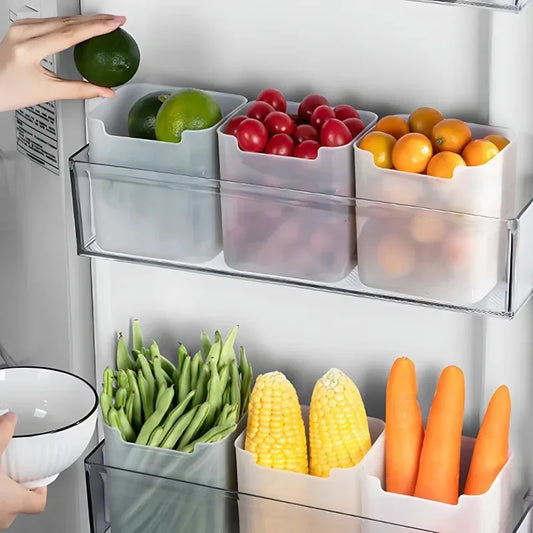 Versatile Refrigerator Storage Boxes for Fresh and Organized Kitchens