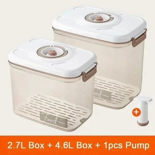 Food Vacuum Storage Box – Preserve Freshness with Large Capacity Containers