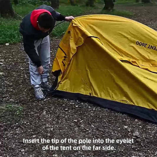 WELLHIKE Outdoor Portable Tent – Perfect for Single and Double Camping Adventures