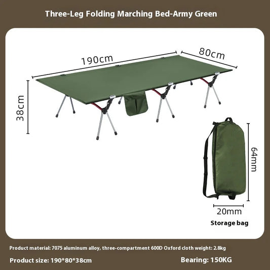 Lohascamping 90cm Widen Ultralight Folding Camping Cot – Portable and Versatile